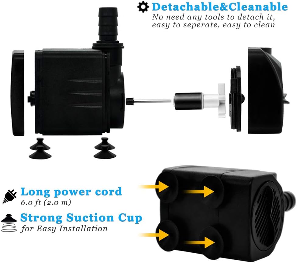 What's in the box — HSB-750 pump, tubing and fittings