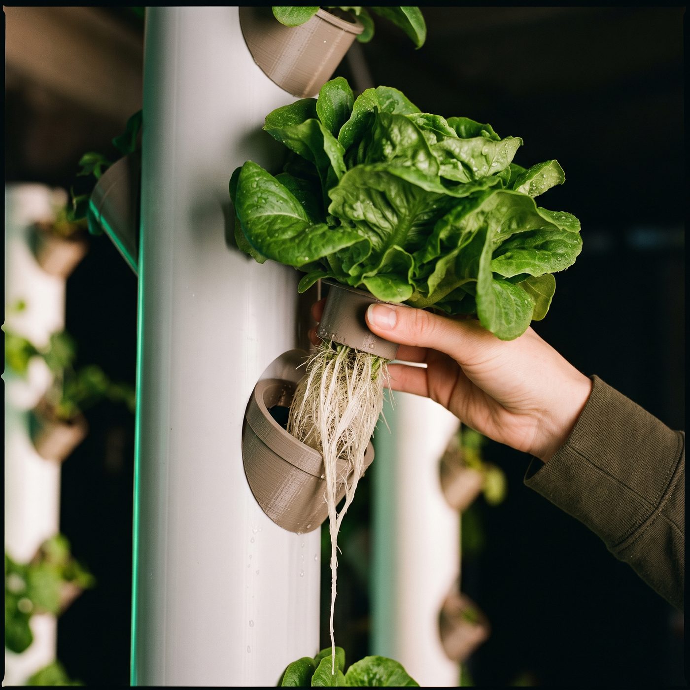Lettuce ready to harvest